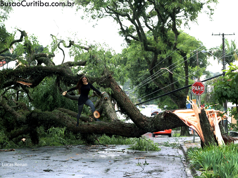 Tempestade e desastres em Curitiba