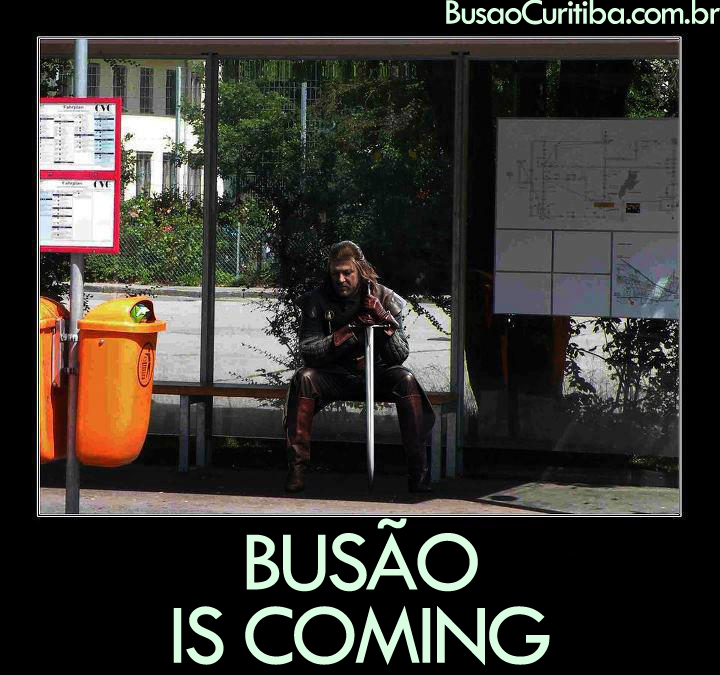 Busão is coming
