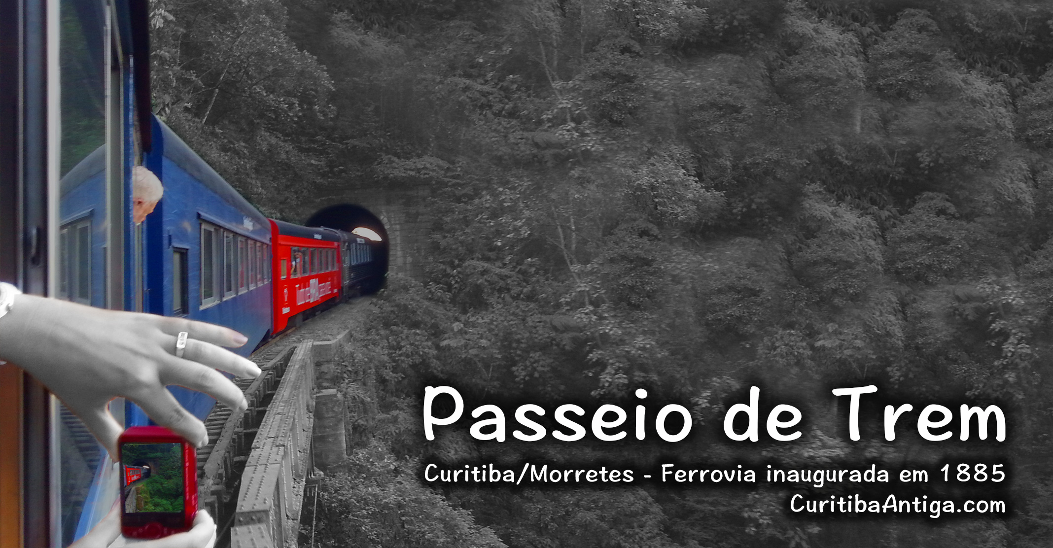 [VIDEO] Passeio de Trem Curitiba Morretes - Melhores Momentos