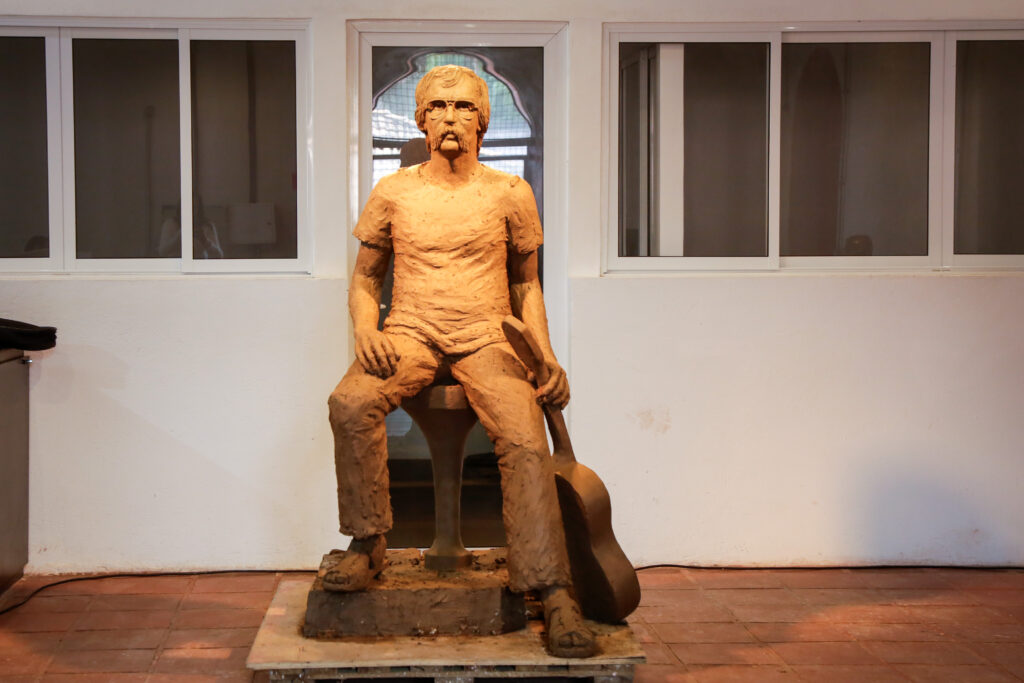 Escultura de Paulo Leminski