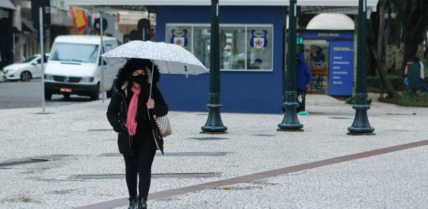 Veja a previsão do tempo e a temperatura hoje em Curitiba (PR)