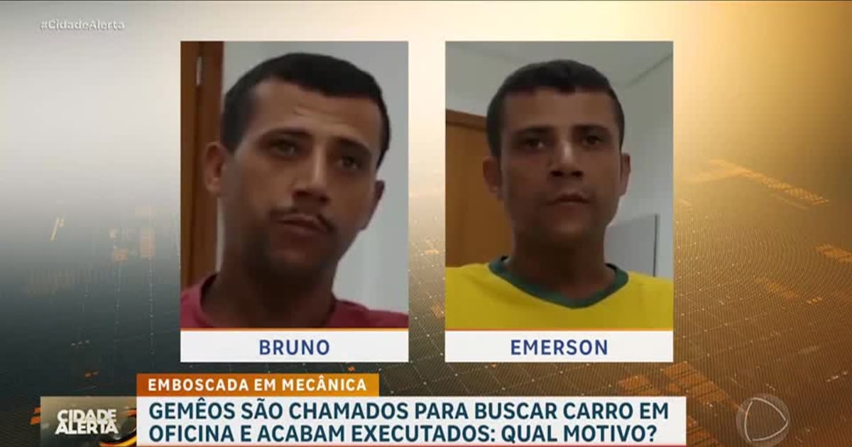Irmãos gêmeos assassinados em oficina de Curitiba – Record