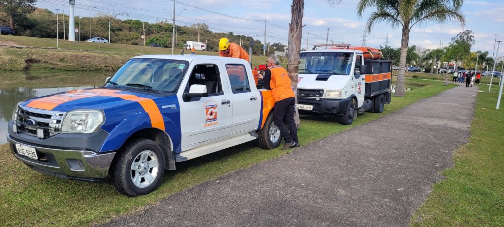 Defesa Civil de São José dos Pinhais mantém equipes de prontidão para combater incêndios florestais
