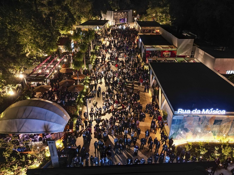 Rua da Música em Curitiba
