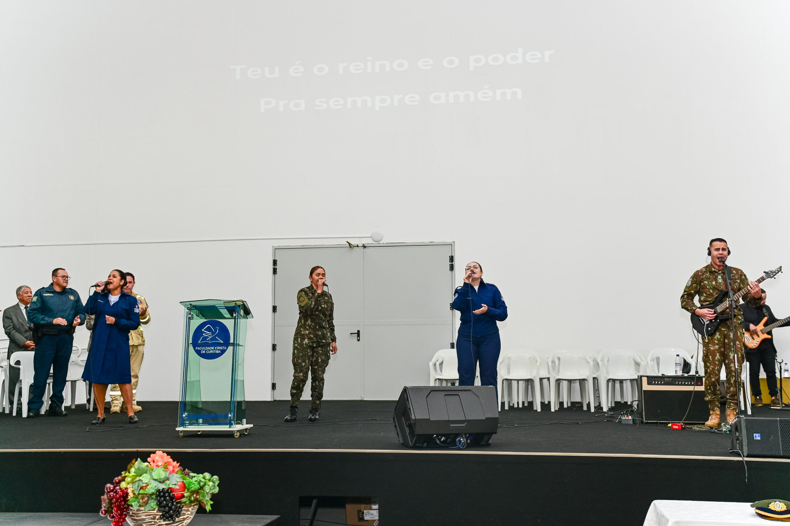 GUARNAE-CT participa das celebrações da Páscoa dos Militares em Curitiba