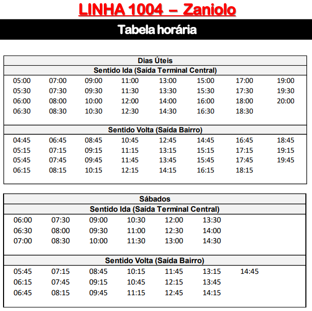Nova linha de ônibus entra em operação a partir de segunda-feira (7) em São José dos Pinhais