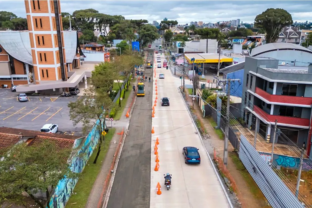 obras do Inter 2 em Curitiba