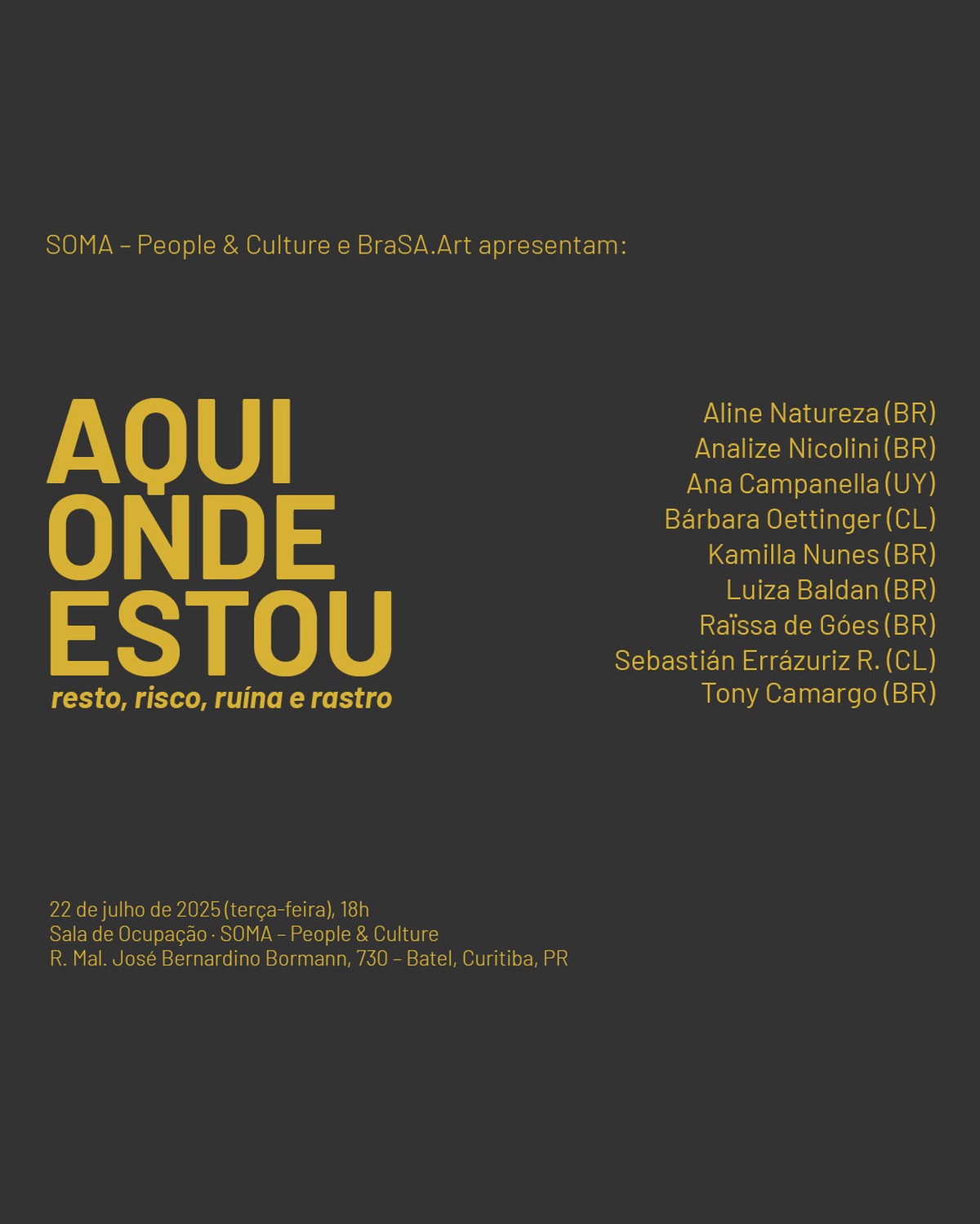 Curitiba apresenta exposição internacional até setembro | Dino