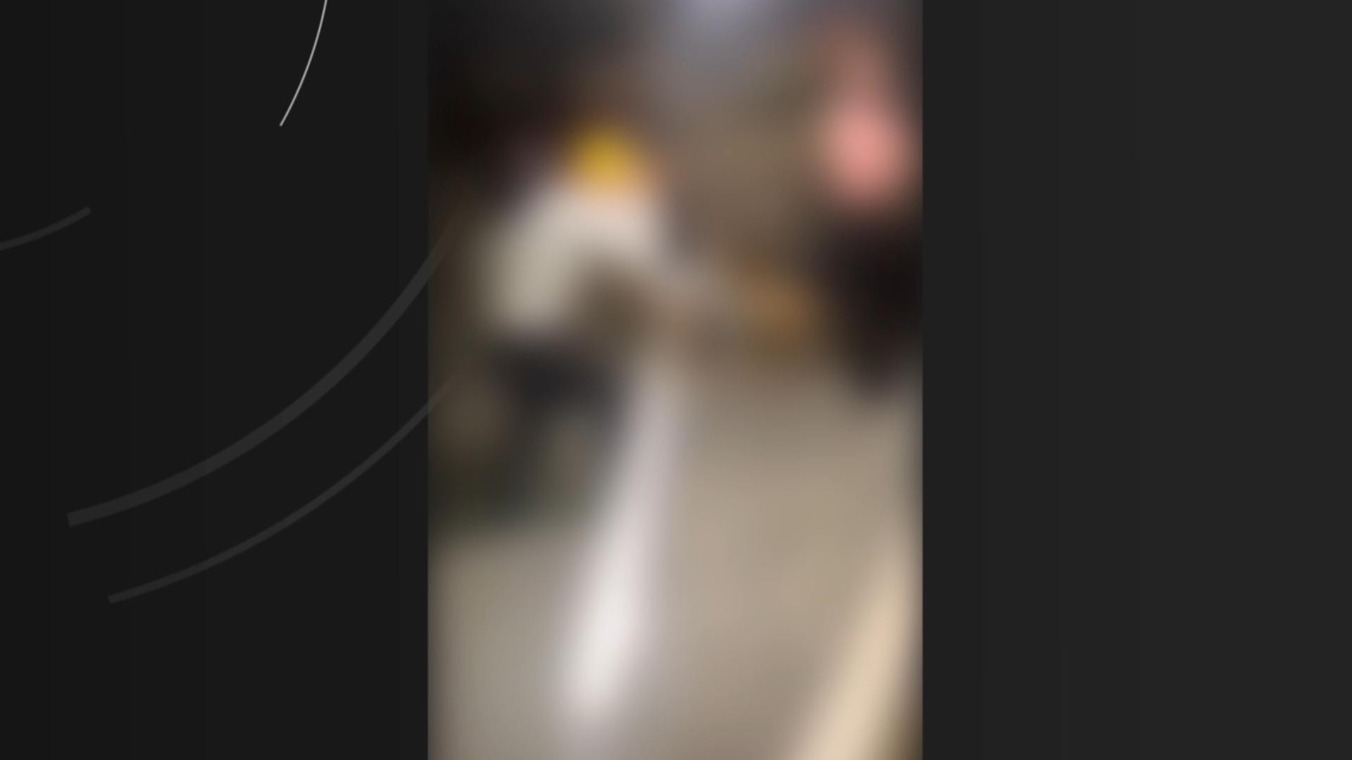 Jovem é apreendido suspeito de colocar fogo na cabeça de homem na Grande Curitiba; VÍDEO