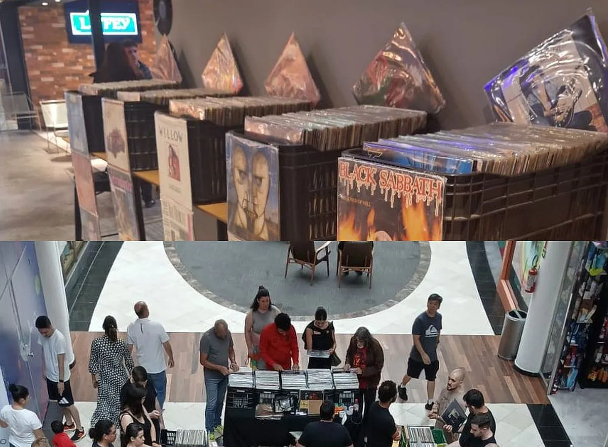 Feira de Vinil de Curitiba tem edição especial pelo Dia do Rock