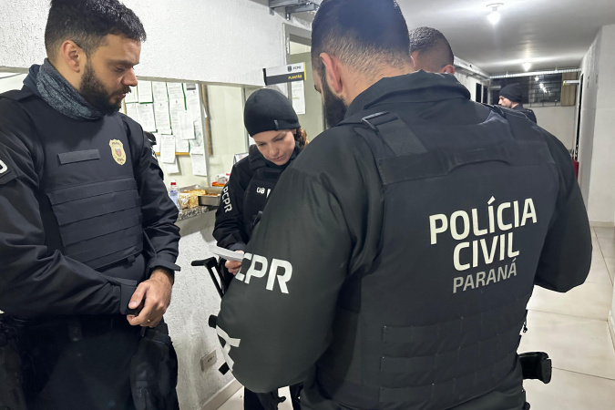 PCPR deflagra operação contra suspeitos de nove furtos e roubos de veículos em Curitiba