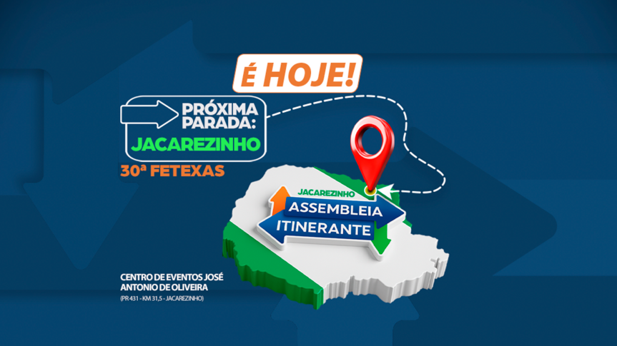 Assembleia Legislativa do Paraná | ALEP | Notícias > Assembleia Itinerante desembarca hoje (10) em Jacarezinho
