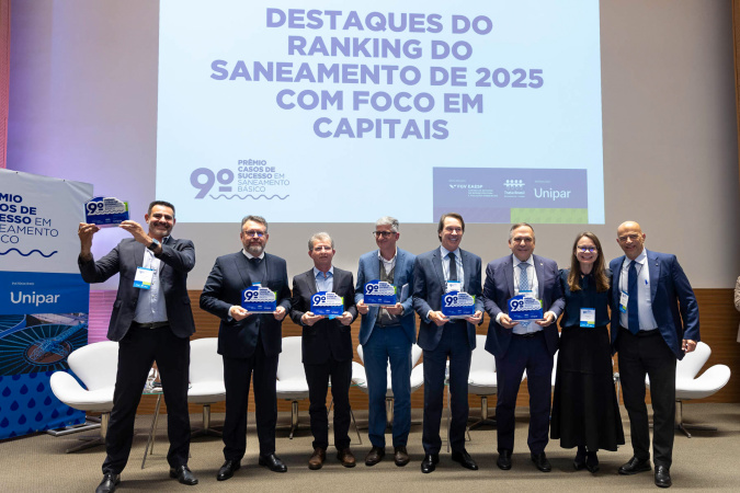 Trata Brasil premia Sanepar por resultado em Curitiba, 1ª capital a universalizar água e esgoto
