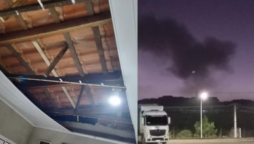 Câmeras de segurança registram barulho de explosão que causou estragos em casas e empresas na Grande Curitiba - 98FM Curitiba