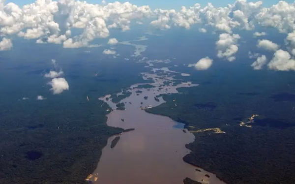 Fonteira entre Guiana e Venezuela