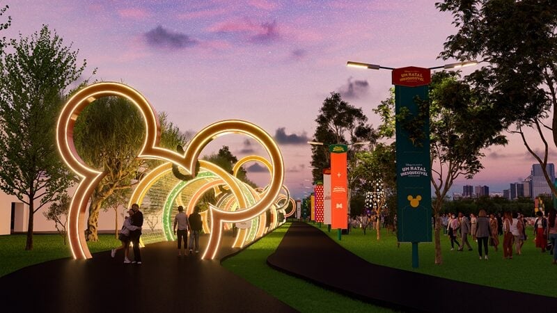 Começa venda de ingressos para o Natal da Disney em Curitiba; veja como garantir o seu