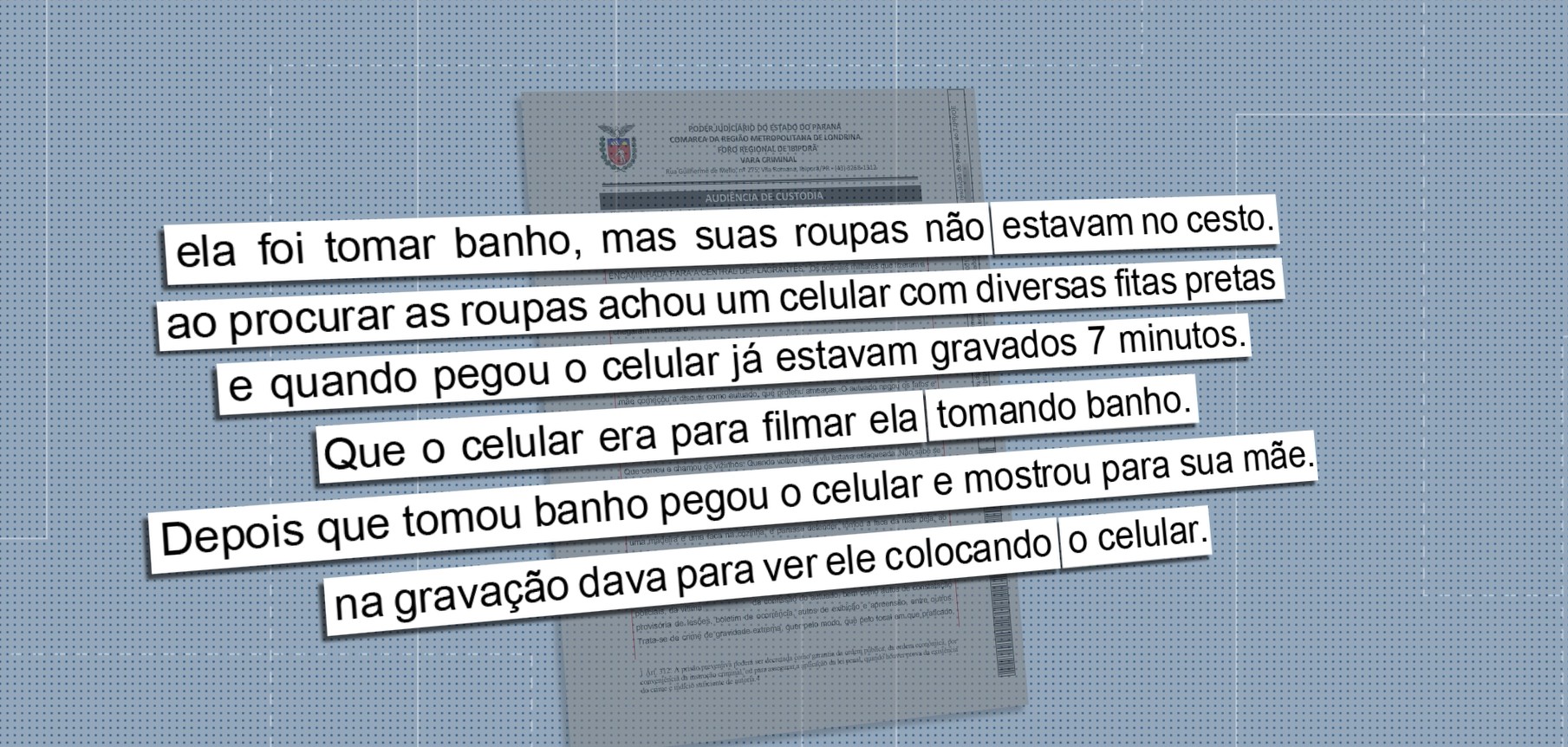 Mulher é morta pelo companheiro no PR após descobrir que ele filmou enteada no banheiro, diz investigação