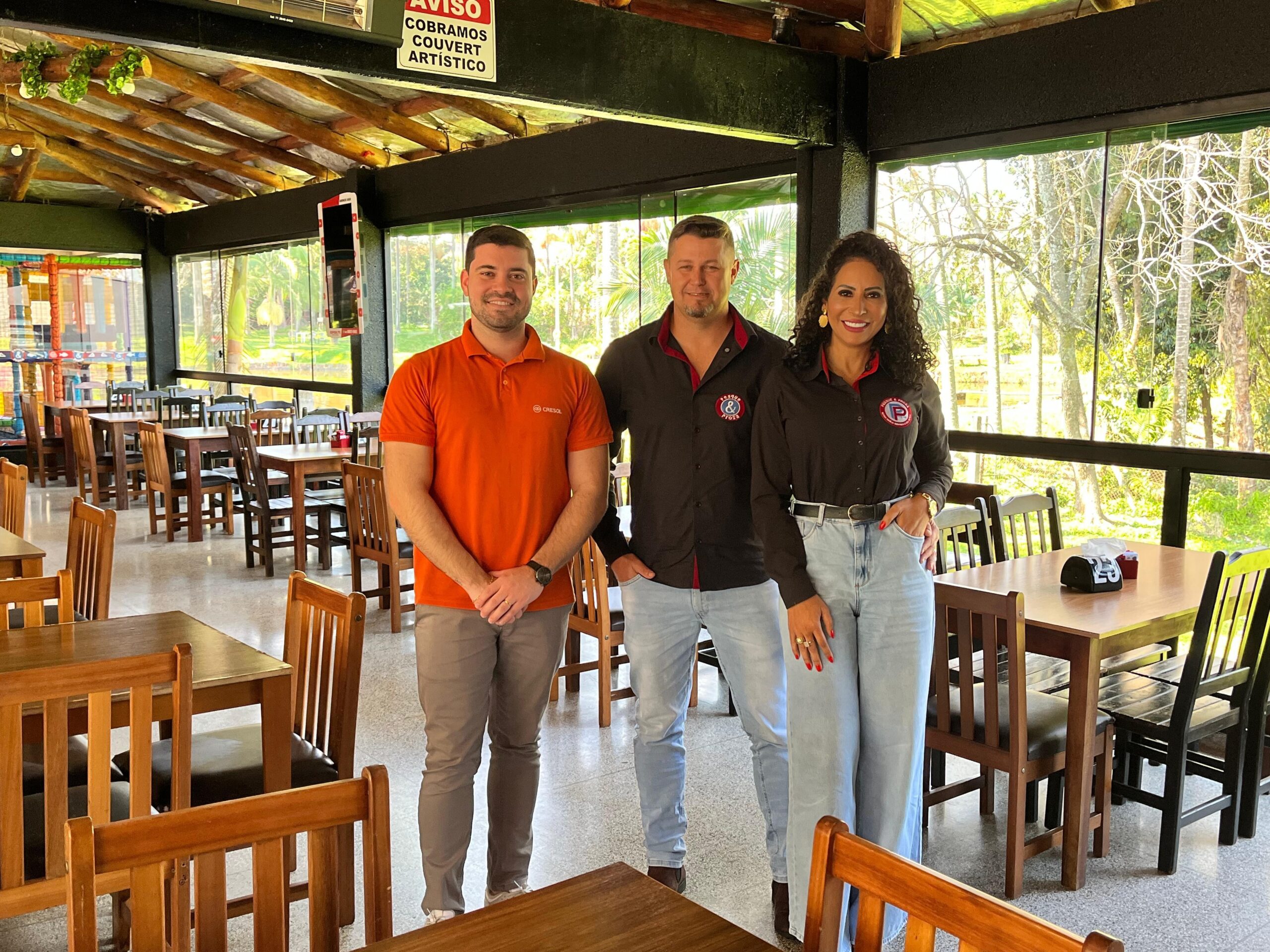 Do tradicional pesque e pague a restaurante referência com apoio da Cresol
