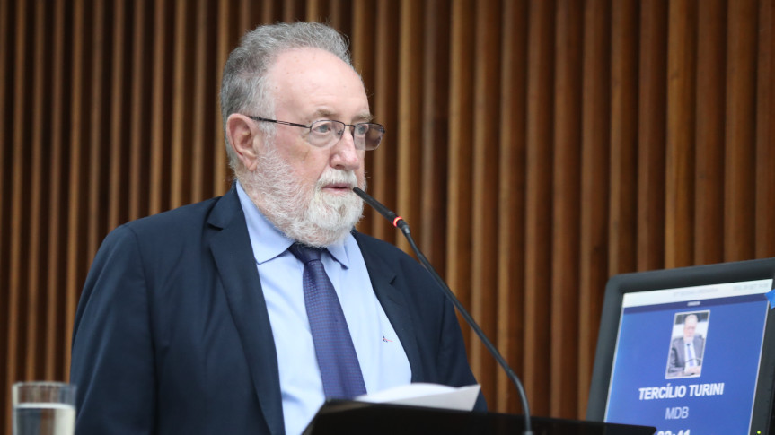 Deputado Tercilio Turini (MDB).