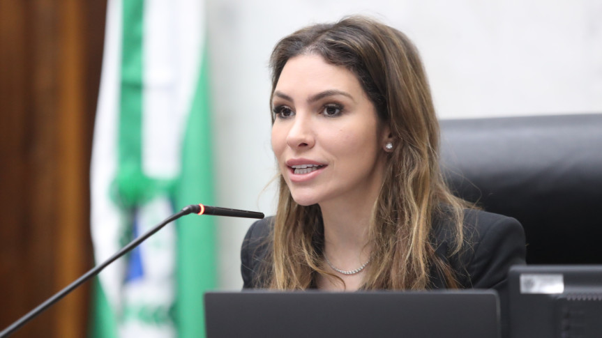 Deputada Maria Victoria (PP), segunda-secretária da Casa.