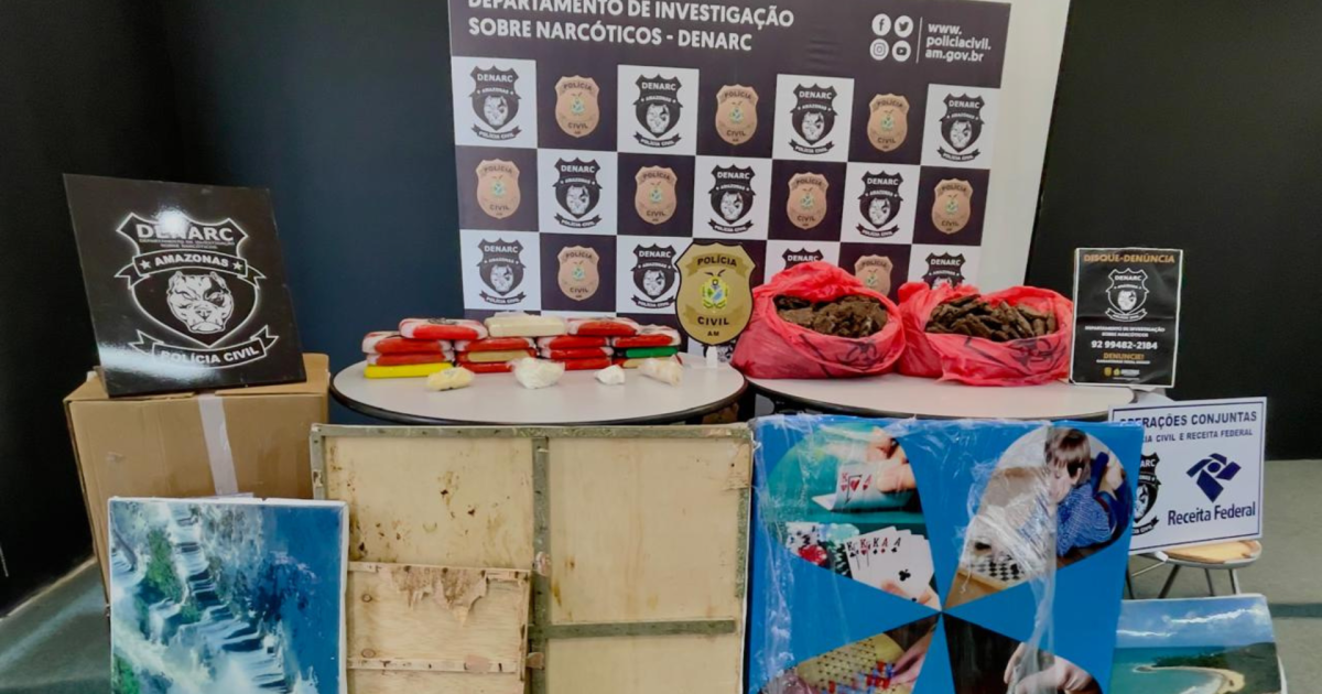 Polícia descobre "cocaína negra" indetectável e mais cara no Amazonas