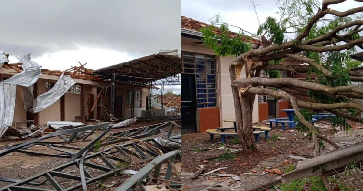 Tornado: Paraná suspende Enem em Rio Bonito do Iguaçu