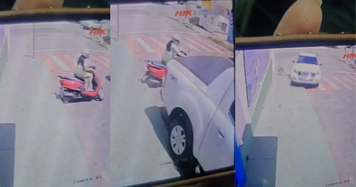 Vídeo: Mulher morre atropelada por caminhonete desgovernada em MG
