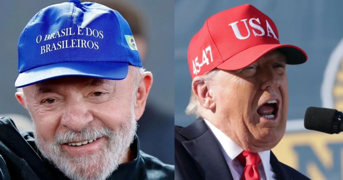 “Estou feliz porque o Trump começou a reduzir umas taxações”, diz Lula