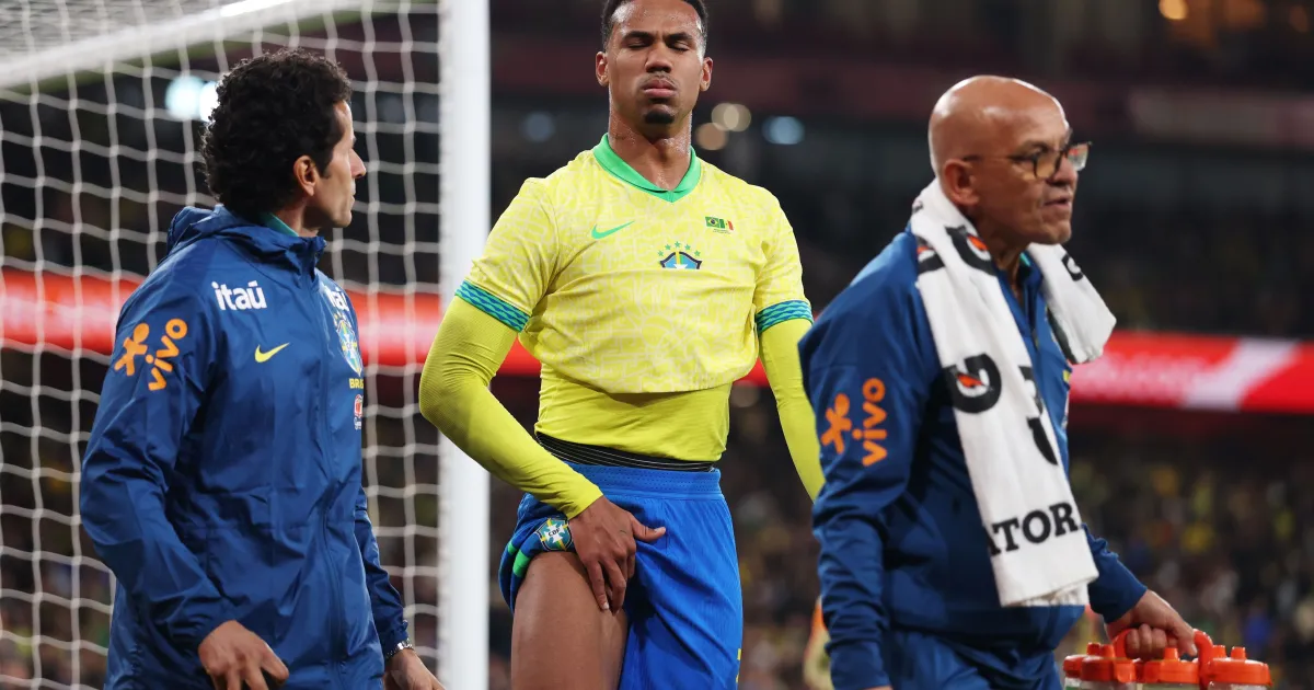 Após lesão, Gabriel Magalhães é cortado pela Seleção Brasileira