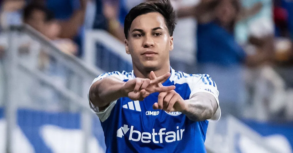 Kaio Jorge, do Cruzeiro, provoca Atlético-MG após vice da Sul-Americana