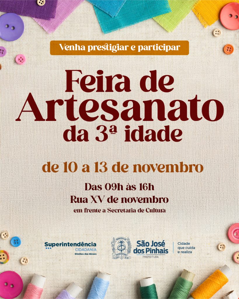 Feira de Artesanato da 3ª Idade
