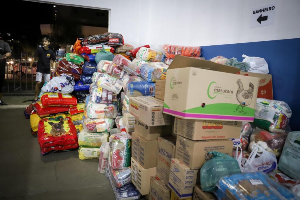 São José dos Pinhais arrecada donativos em apoio às cidades atingidas por tornado no Paraná