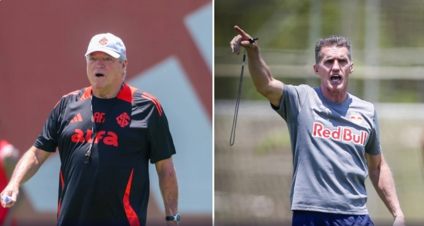 Inter recebe RB Bragantino para evitar o rebaixamento no Brasileirão