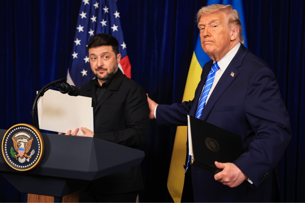 Trump diz que Rússia está disposta a ajudar na reconstrução da Ucrânia - destaque galeria