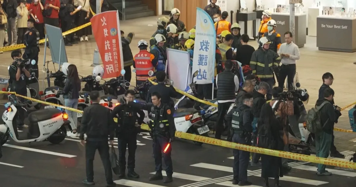 Ataque com faca em Taiwan deixa três mortos e cinco feridos