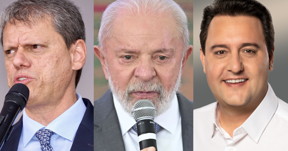 Real Time Big Data: Tarcísio, Ratinho e Lula lideram na região Sul