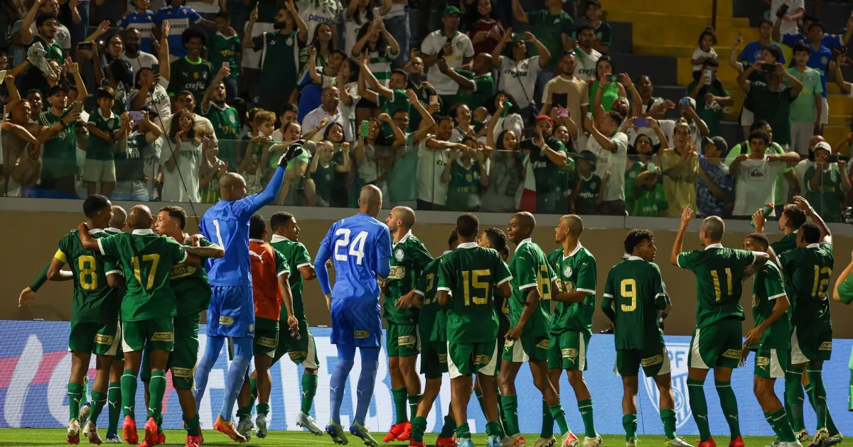 Confira a tabela do Palmeiras na Copinha 2026