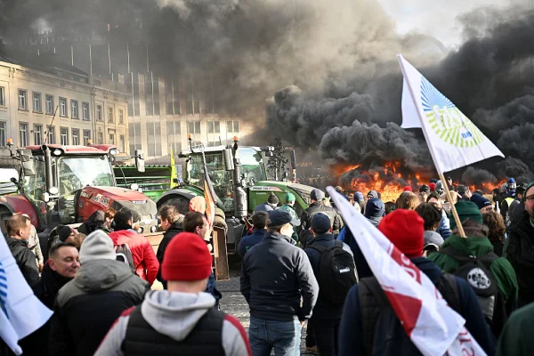Protestos contra acordo UE-Mercosul