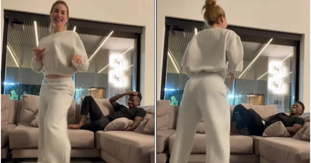 Virginia dança para Vini Jr. e diverte web com vídeo