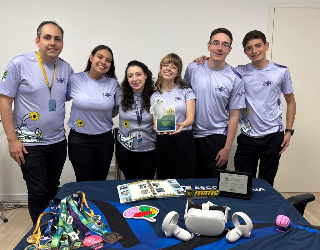 Vencedores da 2º Olimpíada de Tecnologia de São José dos Pinhais criam app para apoiar desenvolvimento de crianças com TEA