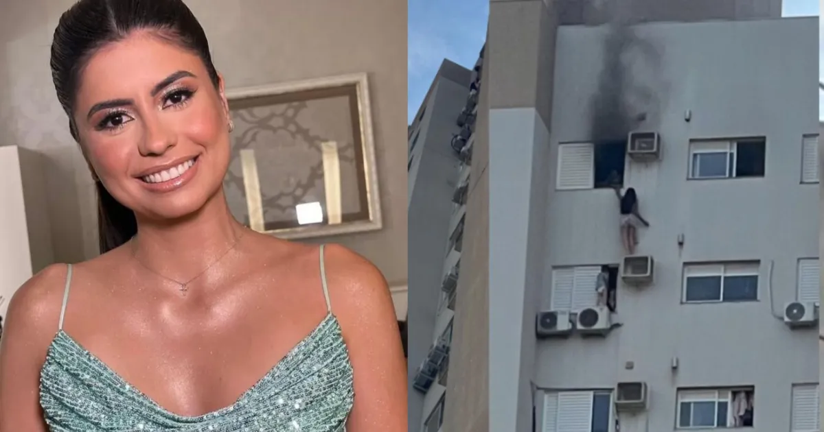 PR: Mulher que salvou família de incêndio está consciente e respira sozinha