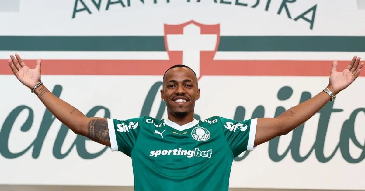 Palmeiras anuncia contratação do volante Marlon Freitas
