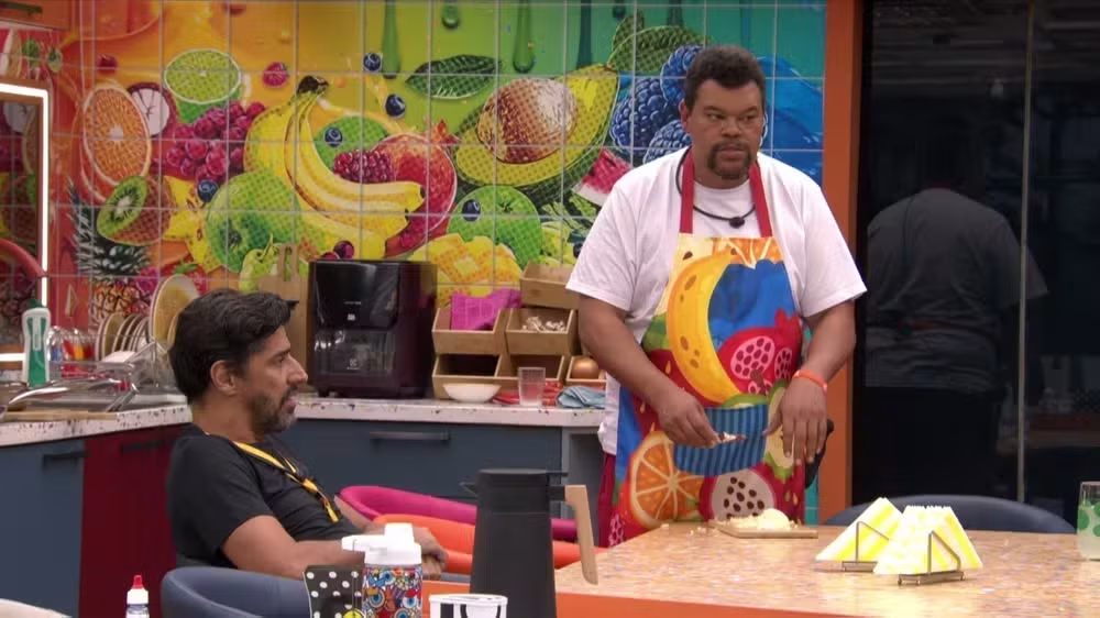 BBB 26: Babu discute com Jonas por causa do uso do fogão