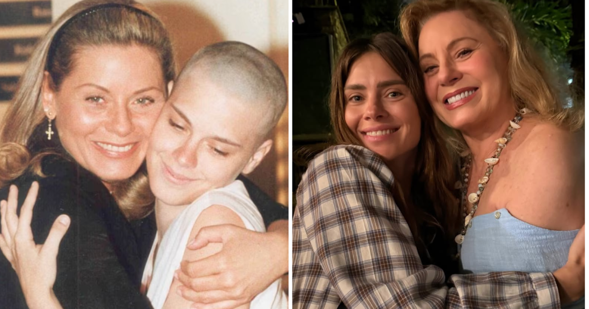 Vera Fischer e Carolina Dieckmmann se reencontram 26 anos após novela