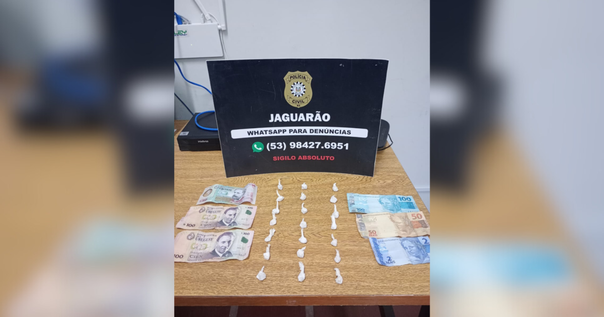 "Vovó do tráfico" é presa com 21 pedras de crack em casa no RS