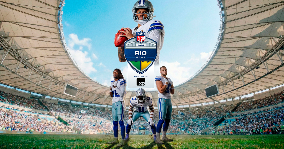 Dallas Cowboy será o mandante do primeiro jogo da NFL no Rio de Janeiro