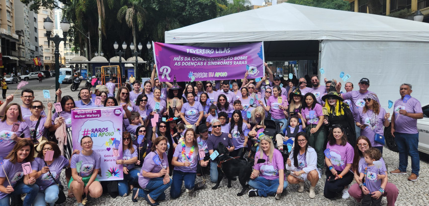 As ações reúnem famílias, pacientes, entidades, profissionais e apoiadores da causa das doenças raras.