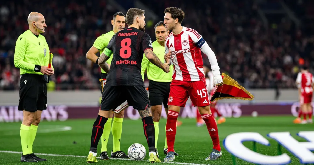 Bayer Leverkusen vence o Olympiacos e encaminha vaga na Champions League