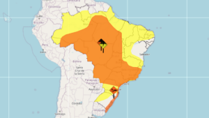 Inmet emite alerta de perigo para temporais em todo o país
