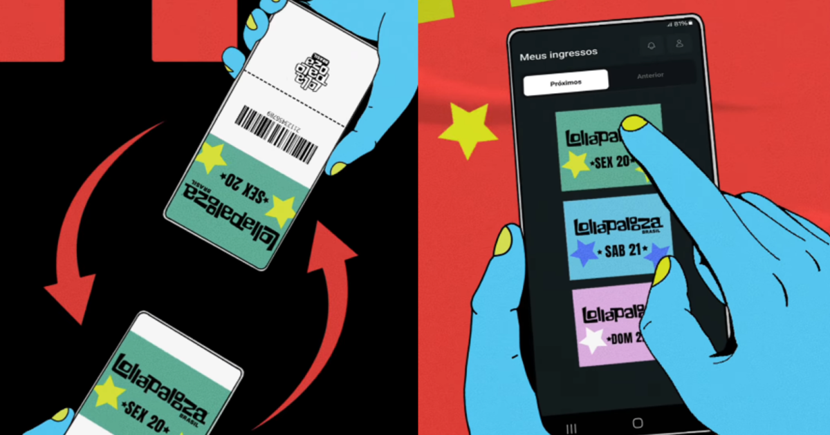 Lollapalooza 2026: como ativar e transferir os ingressos?